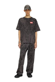 Treated T-shirt with raindrop effect Diesel