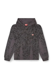 Treated hoodie with raindrop effect Diesel