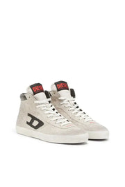 S-Leroji-High-top sneakers in hairy suede Diesel