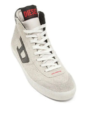 S-Leroji-High-top sneakers in hairy suede Diesel
