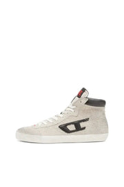 S-Leroji-High-top sneakers in hairy suede Diesel