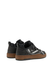 S-Ukiyo-Leather sneaker with straps Diesel