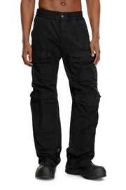 Cargo pants in garment-dyed twill Diesel