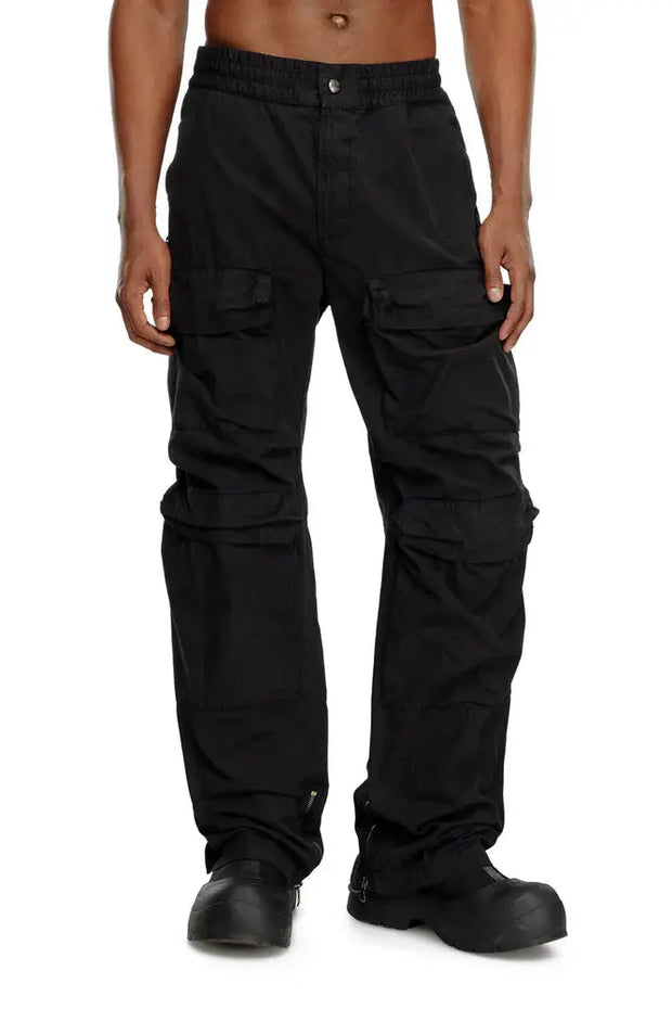 Cargo pants in garment-dyed twill Diesel