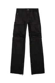 Cargo pants in garment-dyed twill Diesel