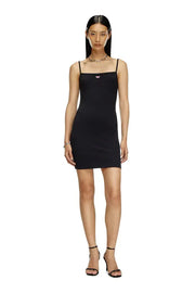 Short slip dress with D logo Diesel