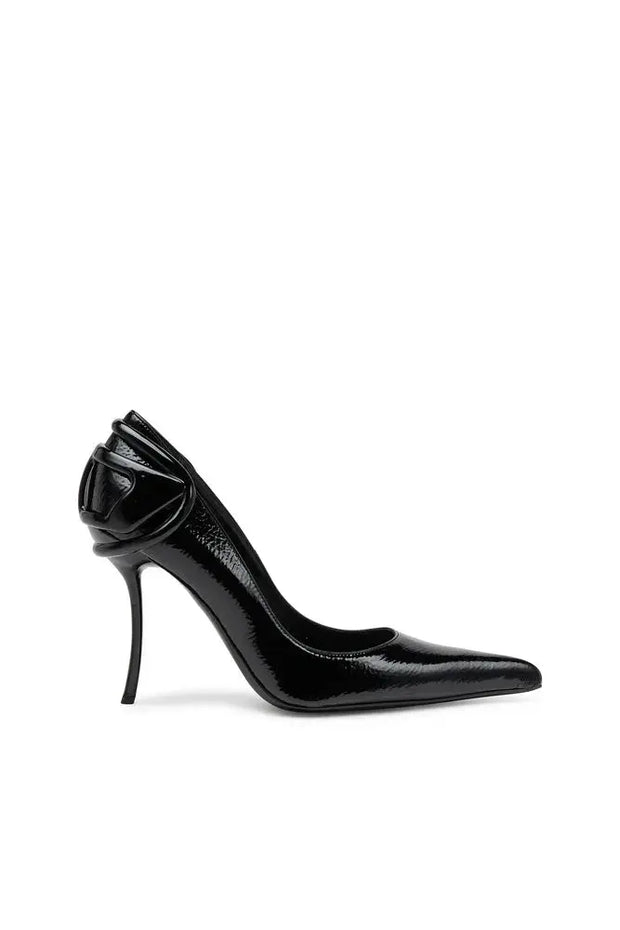 D-Ten&Half-Glossy pumps with curved heel Diesel