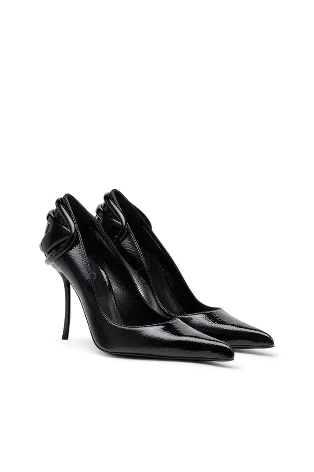 D-Ten&Half-Glossy pumps with curved heel Diesel