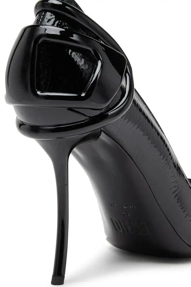 D-Ten&Half-Glossy pumps with curved heel Diesel