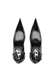 D-Ten&Half-Glossy pumps with curved heel Diesel