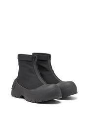 D-Donald-Rubber-trimmed ankle boots Diesel