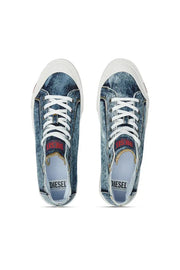 S-Athos-High-top denim sneakers with pocket detail Diesel