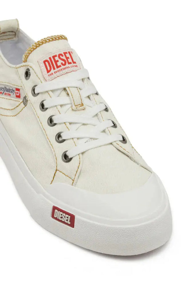 S-Athos-Denim sneakers with pocket detail Diesel