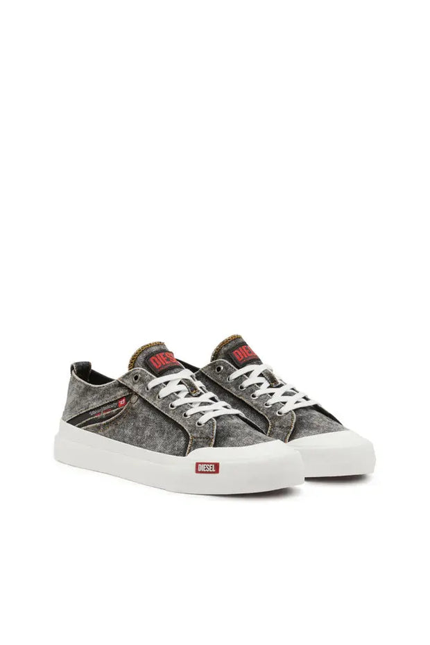 S-Athos-Denim sneakers with pocket detail Diesel