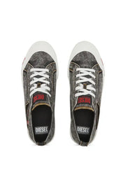 S-Athos-Denim sneakers with pocket detail Diesel