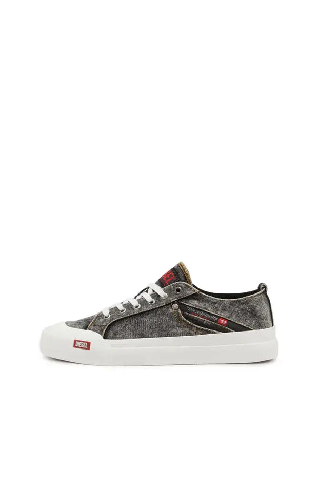 S-Athos-Denim sneakers with pocket detail Diesel