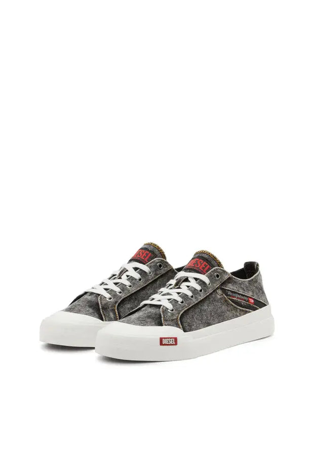 S-Athos-Denim sneakers with pocket detail Diesel