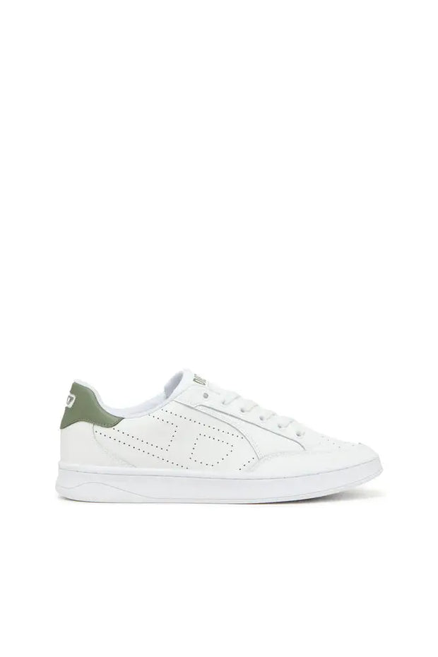 S-Dakota-Leather sneakers with perforated logo Diesel