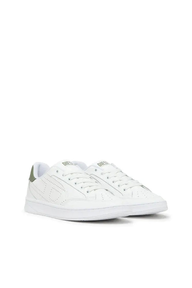 S-Dakota-Leather sneakers with perforated logo Diesel