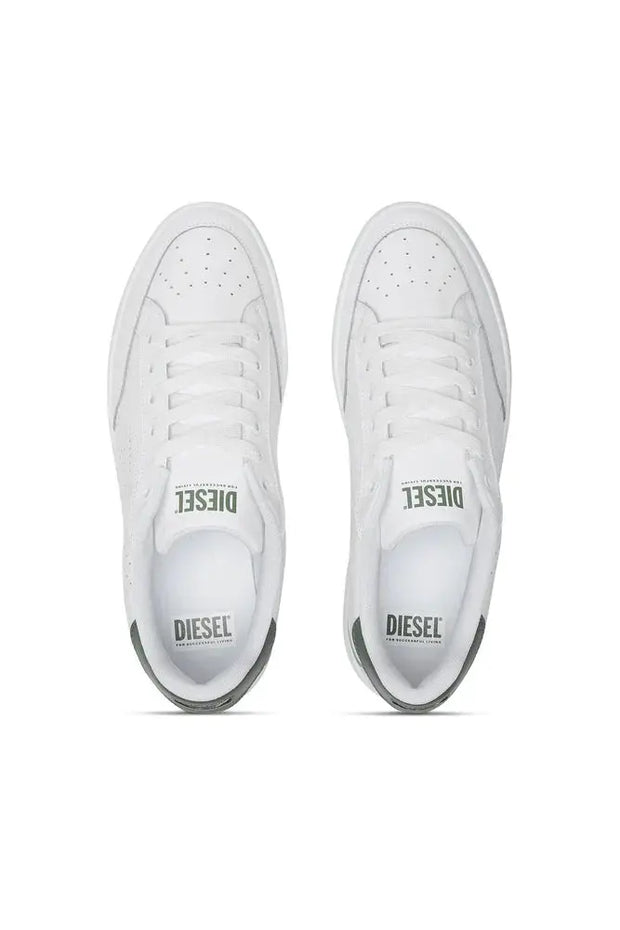 S-Dakota-Leather sneakers with perforated logo Diesel