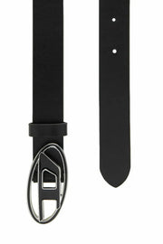 Leather belt with enamelled buckle Diesel