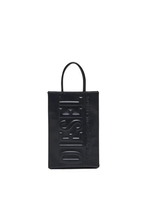 Dsl 3D M-PU tote bag with embossed logo Diesel