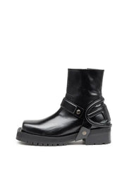 D-Texan-Harness boots in polished leather Diesel