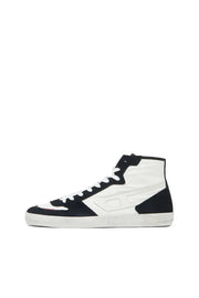 S-Leroji D-Padded-ripstop and suede high-top sneakers Diesel