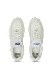 S-Oval Skate-Fabric-panelled leather sneakers Diesel