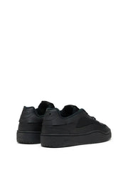 S-Oval Skate-Fabric-panelled leather sneakers Diesel