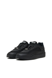 S-Oval Skate-Fabric-panelled leather sneakers Diesel