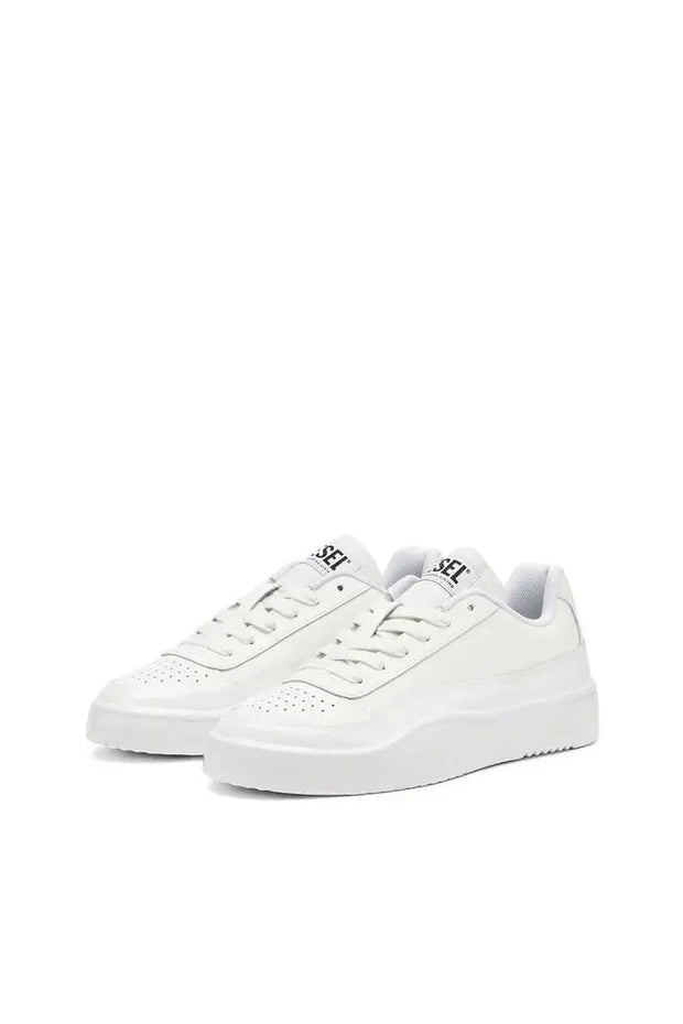 S-Tracker-D-Silicone-dipped leather sneakers Diesel