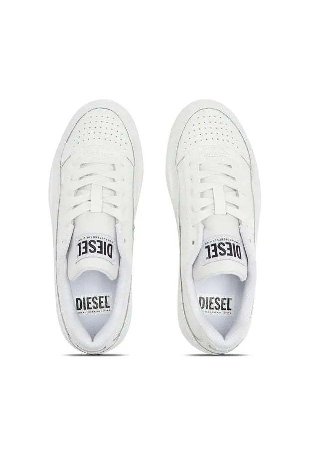 S-Tracker-D-Silicone-dipped leather sneakers Diesel