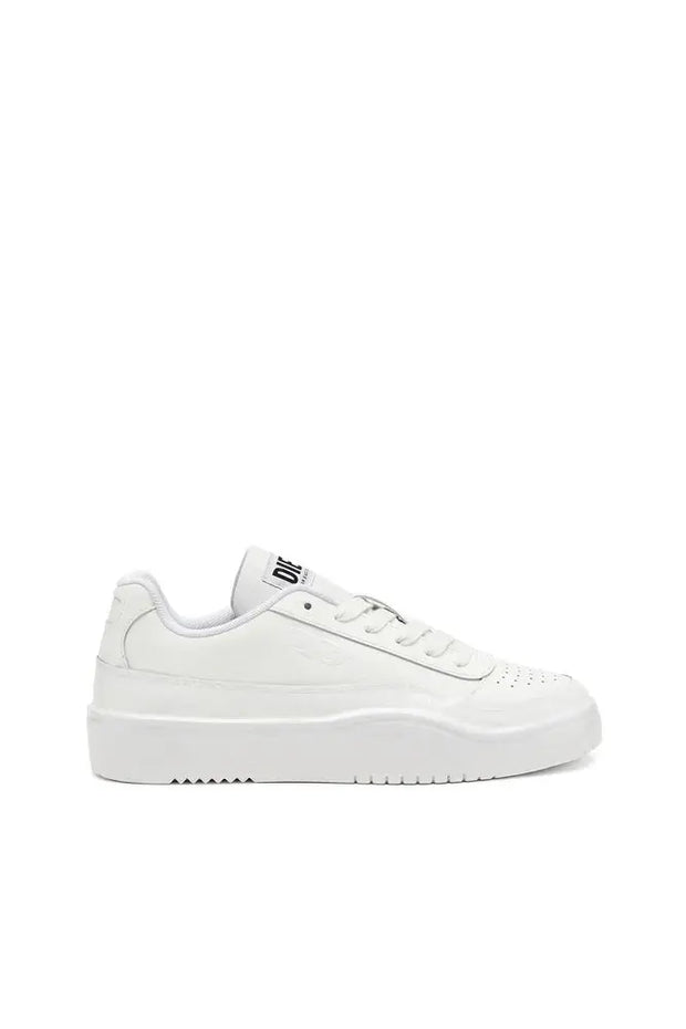 S-Tracker-D-Silicone-dipped leather sneakers Diesel