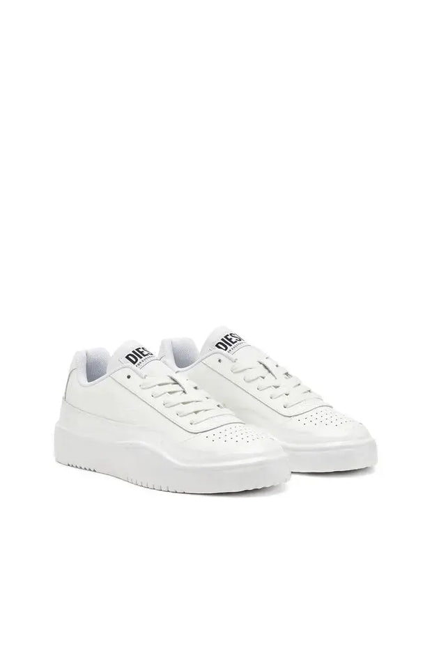 S-Tracker-D-Silicone-dipped leather sneakers Diesel