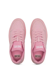 S-Tracker-D-Silicone-dipped leather sneakers Diesel