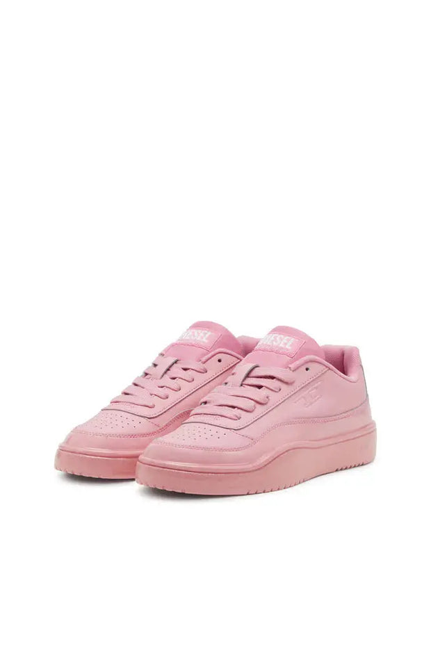 S-Tracker-D-Silicone-dipped leather sneakers Diesel