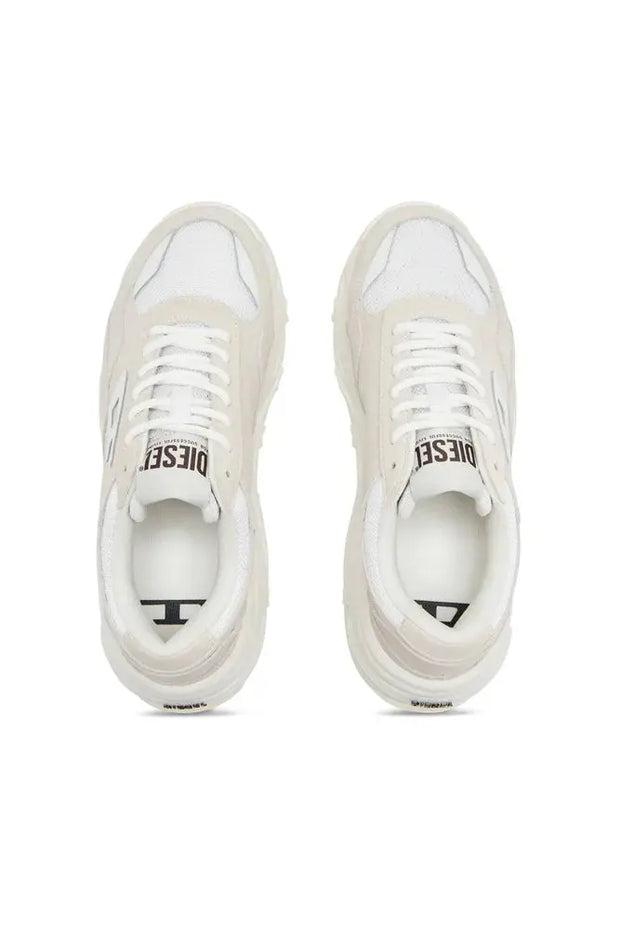 S-Savannah-Platform sneakers in suede and mesh Diesel