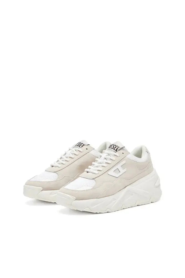 S-Savannah-Platform sneakers in suede and mesh Diesel