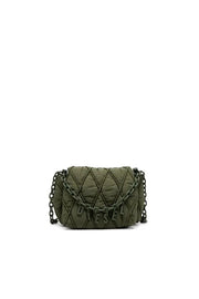 Charm-D S-Small shoulder bag in quilted nylon Diesel