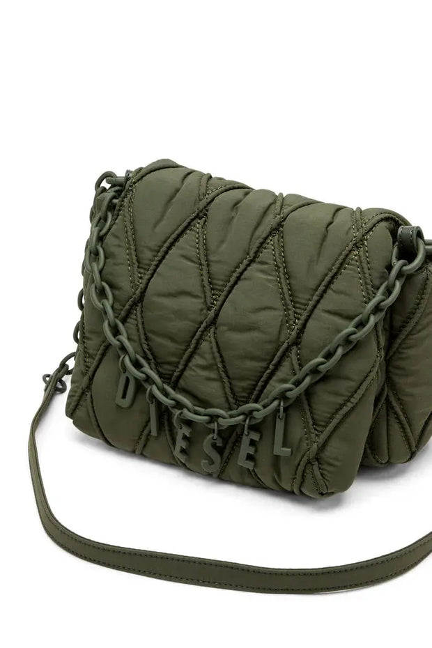 Charm-D S-Small shoulder bag in quilted nylon Diesel