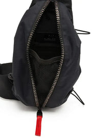 Zip-D-Sling bag in check-jacquard shell Diesel