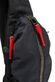 Zip-D-Sling bag in check-jacquard shell Diesel