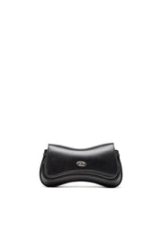 Play-Semi gloss leather shoulder bag Diesel