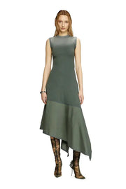 Asymmetric sleeveless dress Diesel