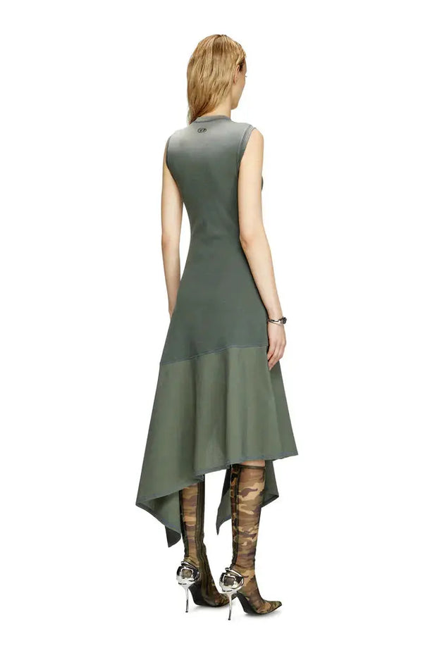 Asymmetric sleeveless dress Diesel
