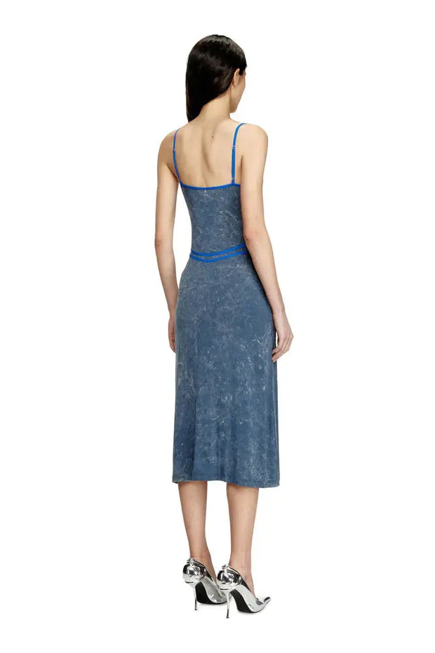 Strappy dress with underwear detail Diesel