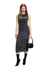 Sleeveless dress with zip detail Diesel