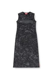 Sleeveless dress with zip detail Diesel