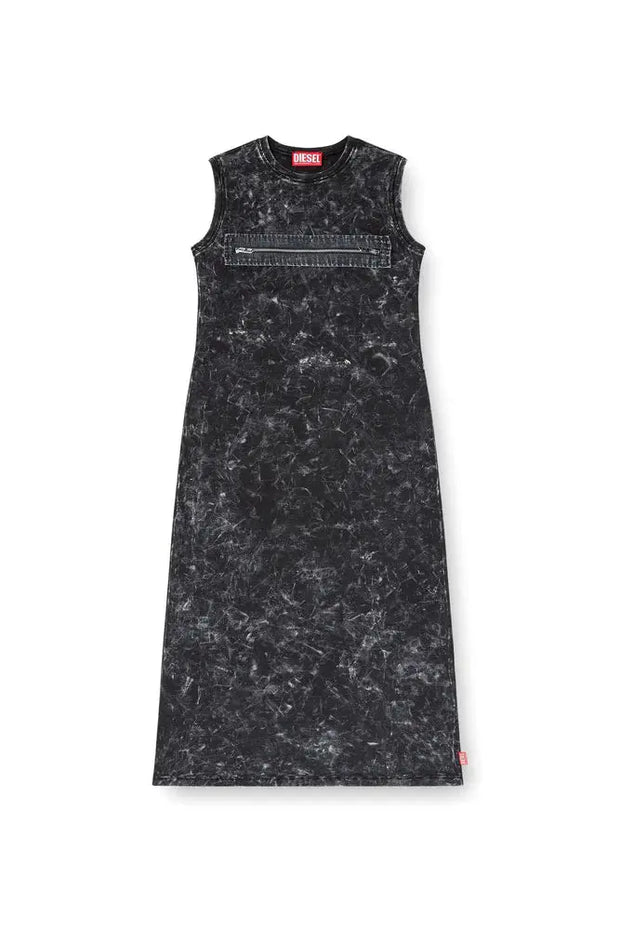 Sleeveless dress with zip detail Diesel